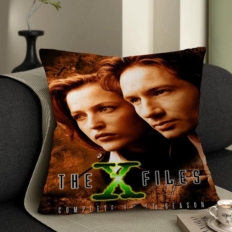 Horror Movie X-Files Pillow Anime Pillow Sofa Bed Head Pillow Cover Cushion Cover 45x45 Cm Fashion