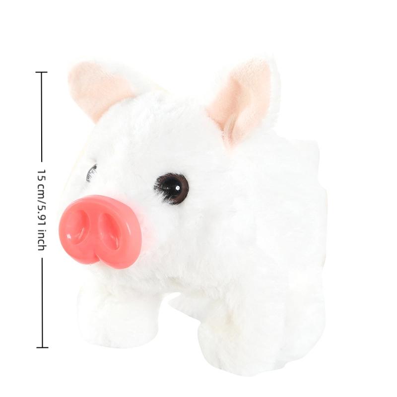 Interactive Realistic Animal Safe Electronic Plush Toy Soft Skin-Friendly Robot With Smart Voice Control For Easter Baby Kids