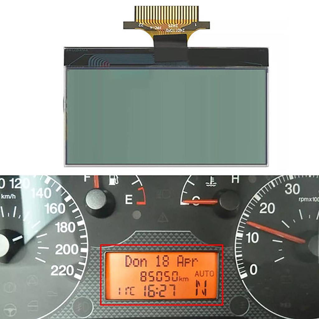 51701537390271 503001100300 LCD Display For Fiat Punto Grande Punto Fiorino Doblo Manual Citroen Nemo Instrument Replacement
