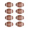 8Pieces Elegant Football Lanterns Hanging Ornament Creative Decorations For Baby Showers And School Activities