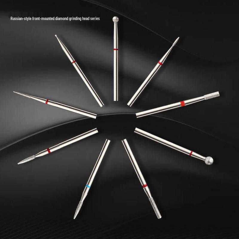 Diamond Nail Head Set for Cuticle & Nail Pre-Treatment and Removal