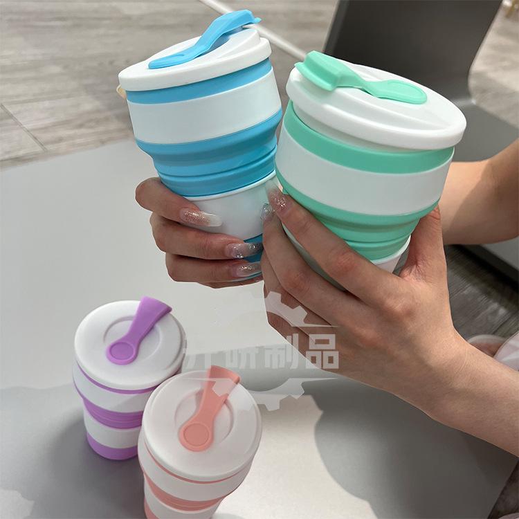 Stylish Foldable Silicone Travel Cup: Portable, High-Value Solution for Outdoor and Sports Lovers
