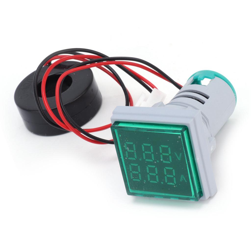 Current Signal Indicator   2‑Display   Lamp Light 60.500V AC AD16‑22FVA