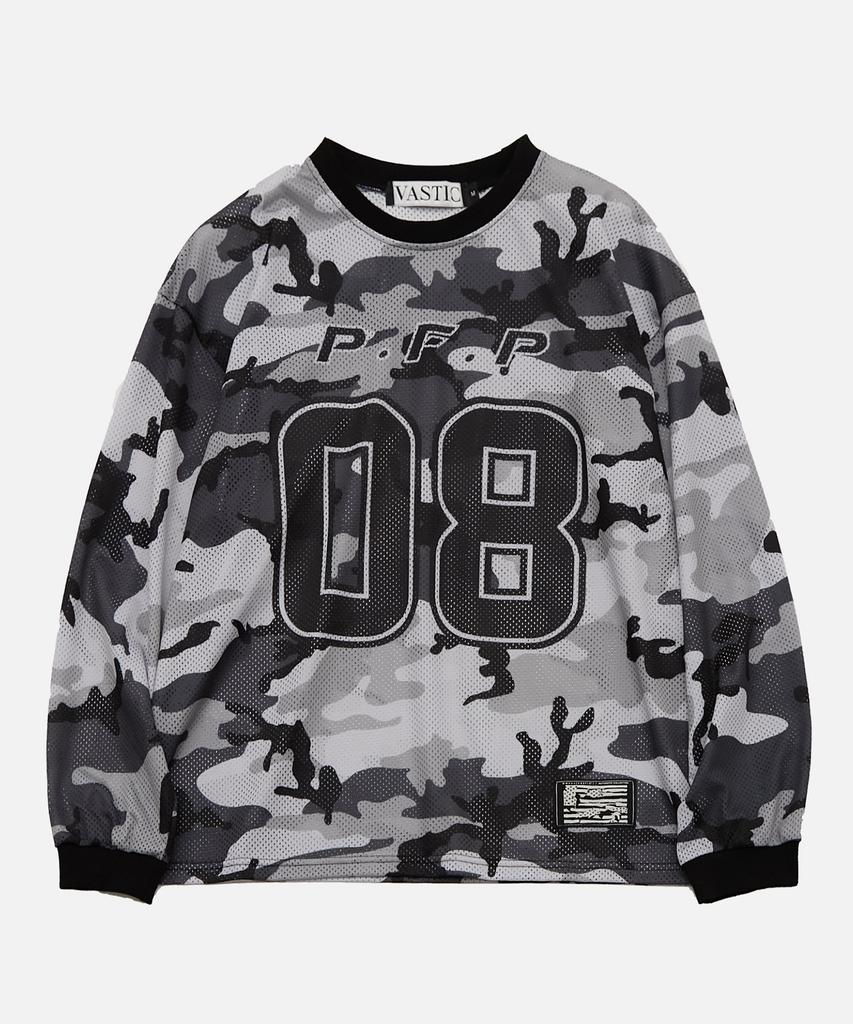 VASTIC Camo Mesh Long Sleeve_Gray