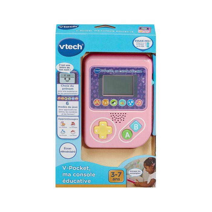 VTECH - V-POCKET, MA CONSOLE ÉDUCATIVE ROSE - Rose