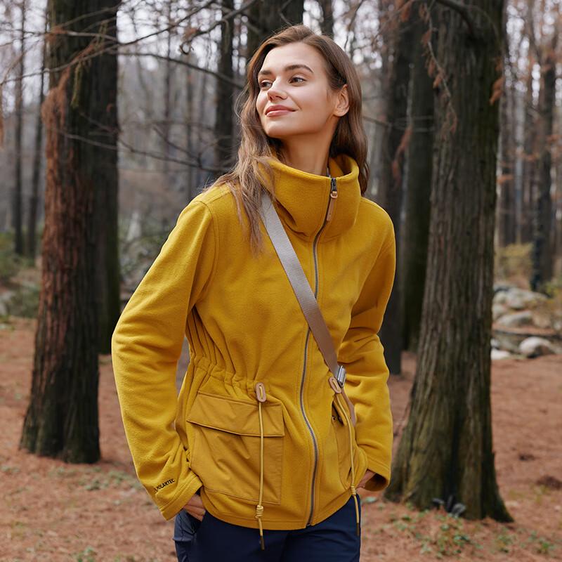 LAFUMA Women's Stand-up Collar Outdoor Fleece Jacket