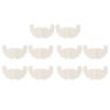 5 Pairs Lace Nipple Covers Disposable   U Shaped Brthable Adhesive Brst Lift Covers D Cup