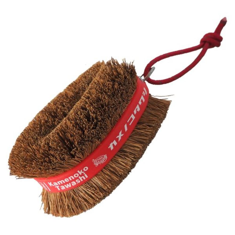 Kamenoko Scrub Nishio Kamenoko Scrubbing Brush Obi Orange Black Red
