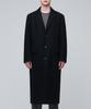 Musinsa Standard Mtr Daddy Shoulder Single Long Coat [Black]