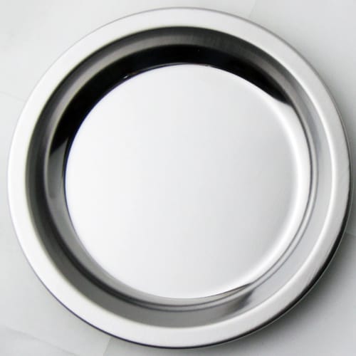 Nagao Tsubame-Sanjo Round Stainless Steel Food Preparation Tray, 12.5cm, Dishwasher Safe, Made in Japan