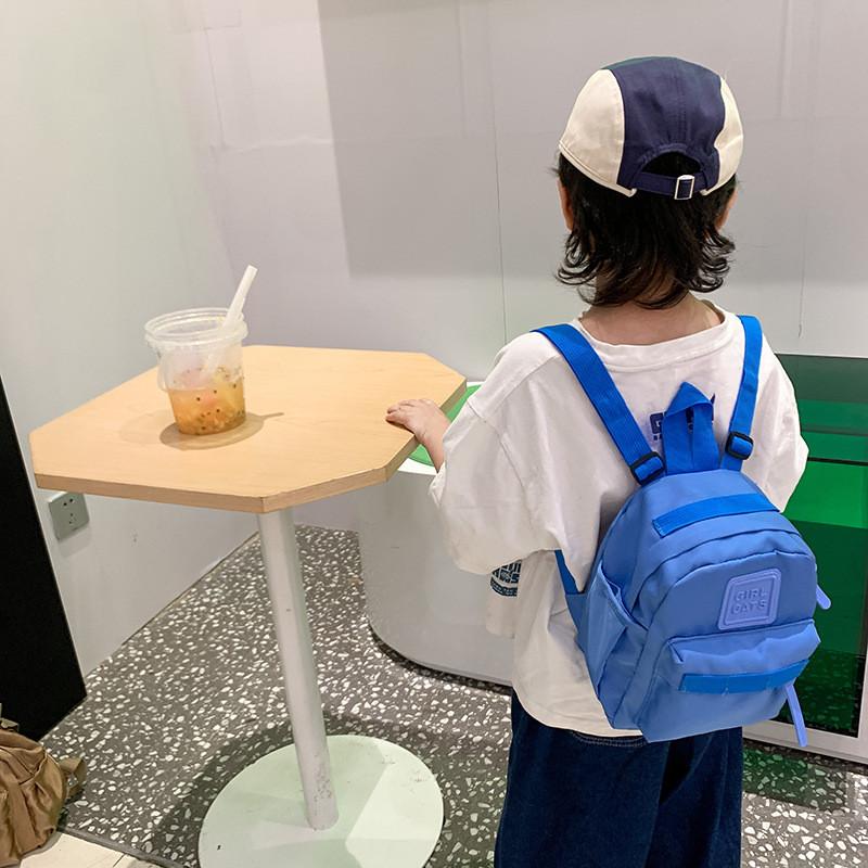Cute Korean Style Lightweight Oxford Cloth Backpack For Toddler Kids Boys And Girls