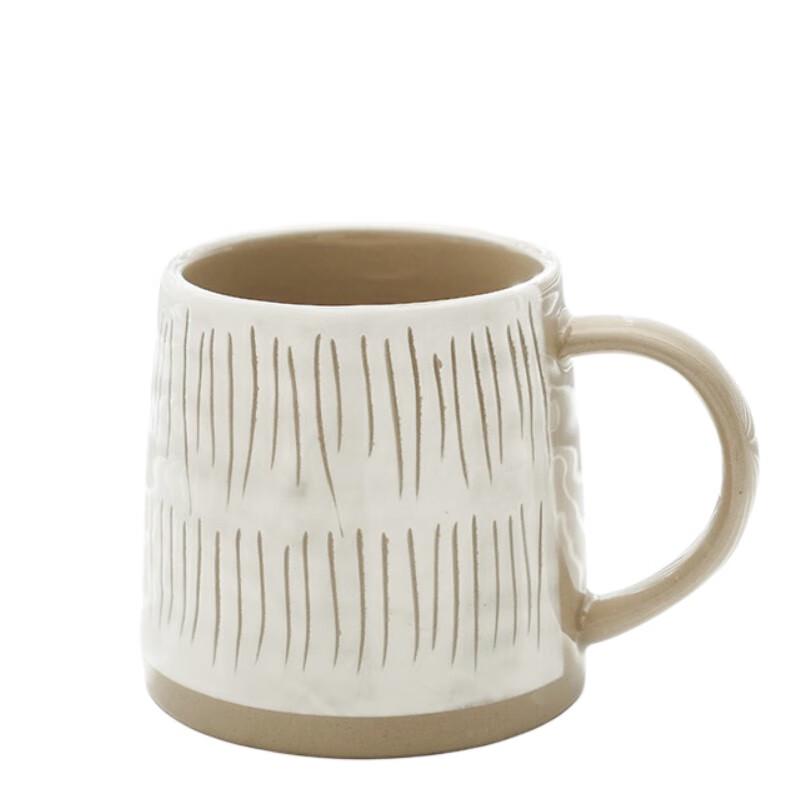 Nordic Striped Ceramic Mug