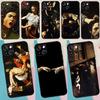 Caravaggio Paintings Phone Case For iPhone 17 Air 11 14 15 16 Pro Max Plus 12 13 Mini 16e 17 Pro Max Back Cover