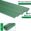 Plastic-Coated Steel Garden Trellis Rods Set