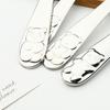 4Pcs/Set 18/10 Stainless Steel Silverware Gift Cartoon Pictures Portable Flatware Dinner Spoon Fork Knife Cutlery Kitchen Home Tableware