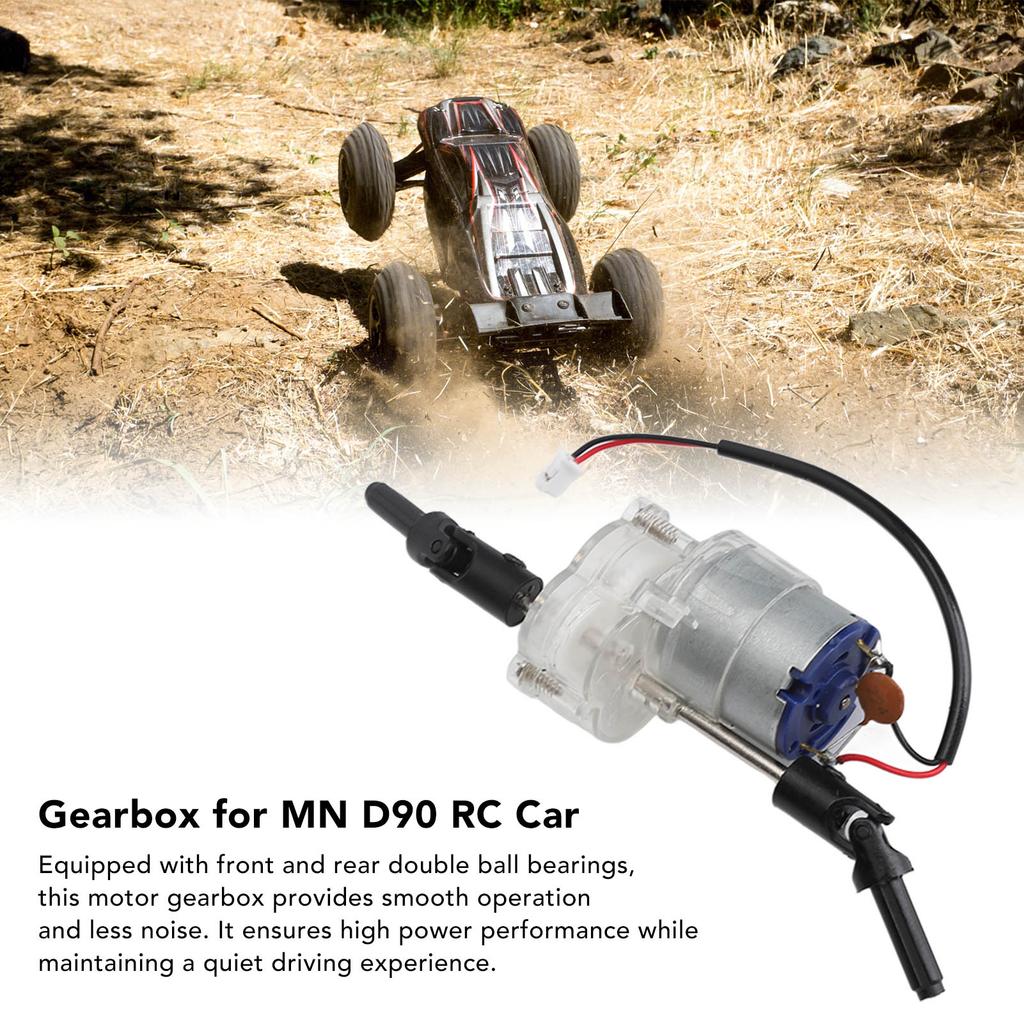 260 Motor Gearbox for MN D90 D91 MN99S Double Ball Bearings 1/12 RC Car Spare Parts Accessories