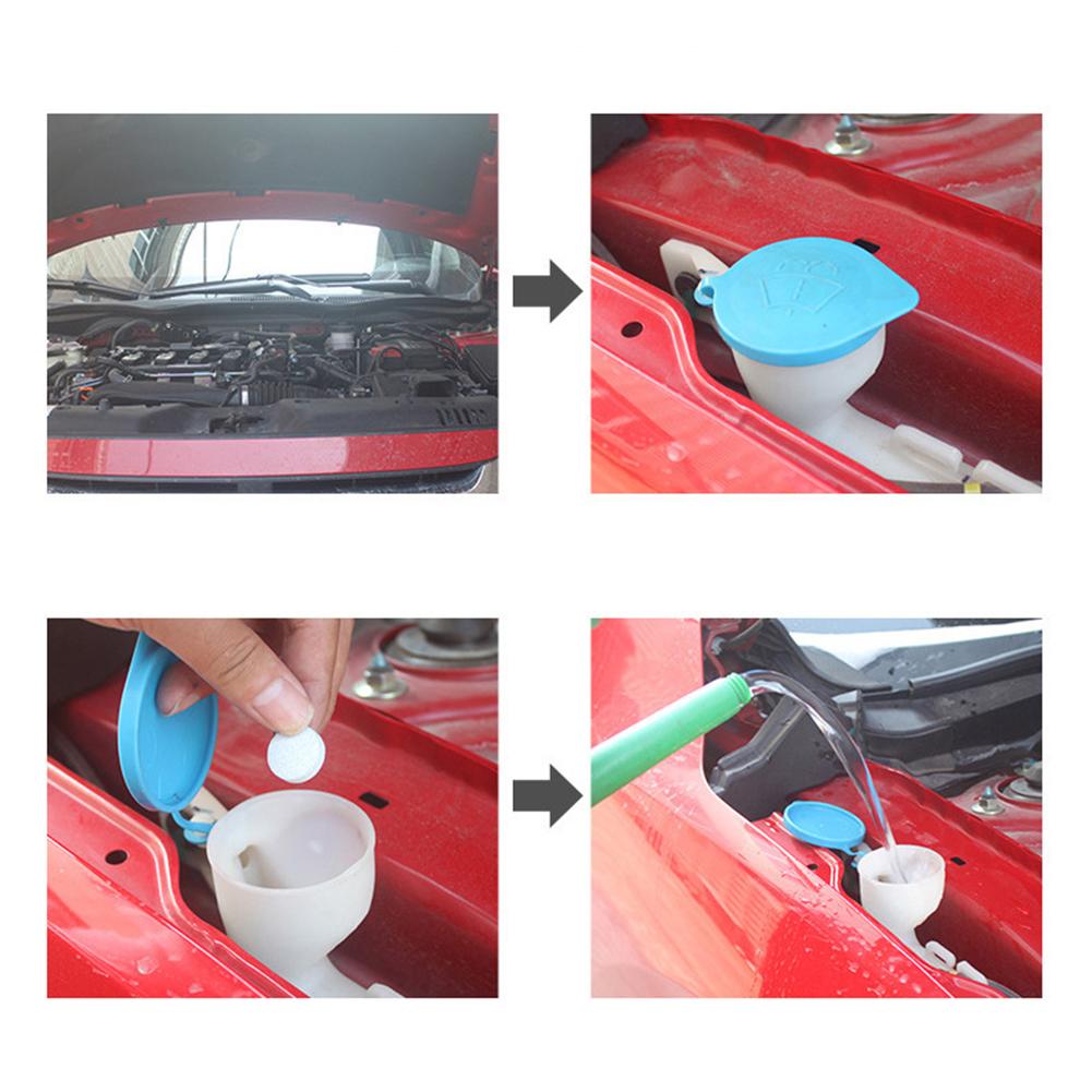 Car Windshield Glass Cleaner Glass Of Water 1pcs 2.6g/tablet Accessories Durable Practical Effervescent Tablet