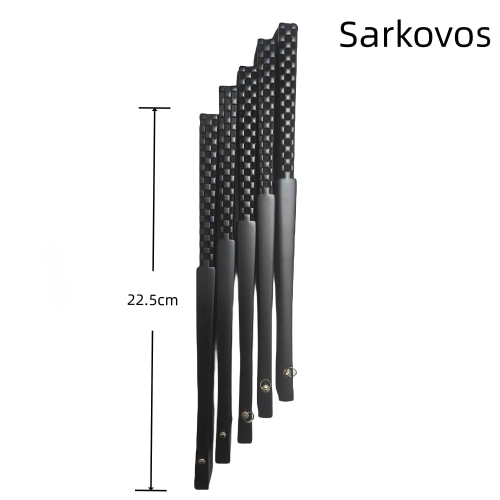 Sarkovos Luxury Fireworks Overseas Japanese Summer Kabuki Heat Protection Souvenir Bamboo Fan, Men's, Stylish, Fan, Present, Father's Day, Festival,