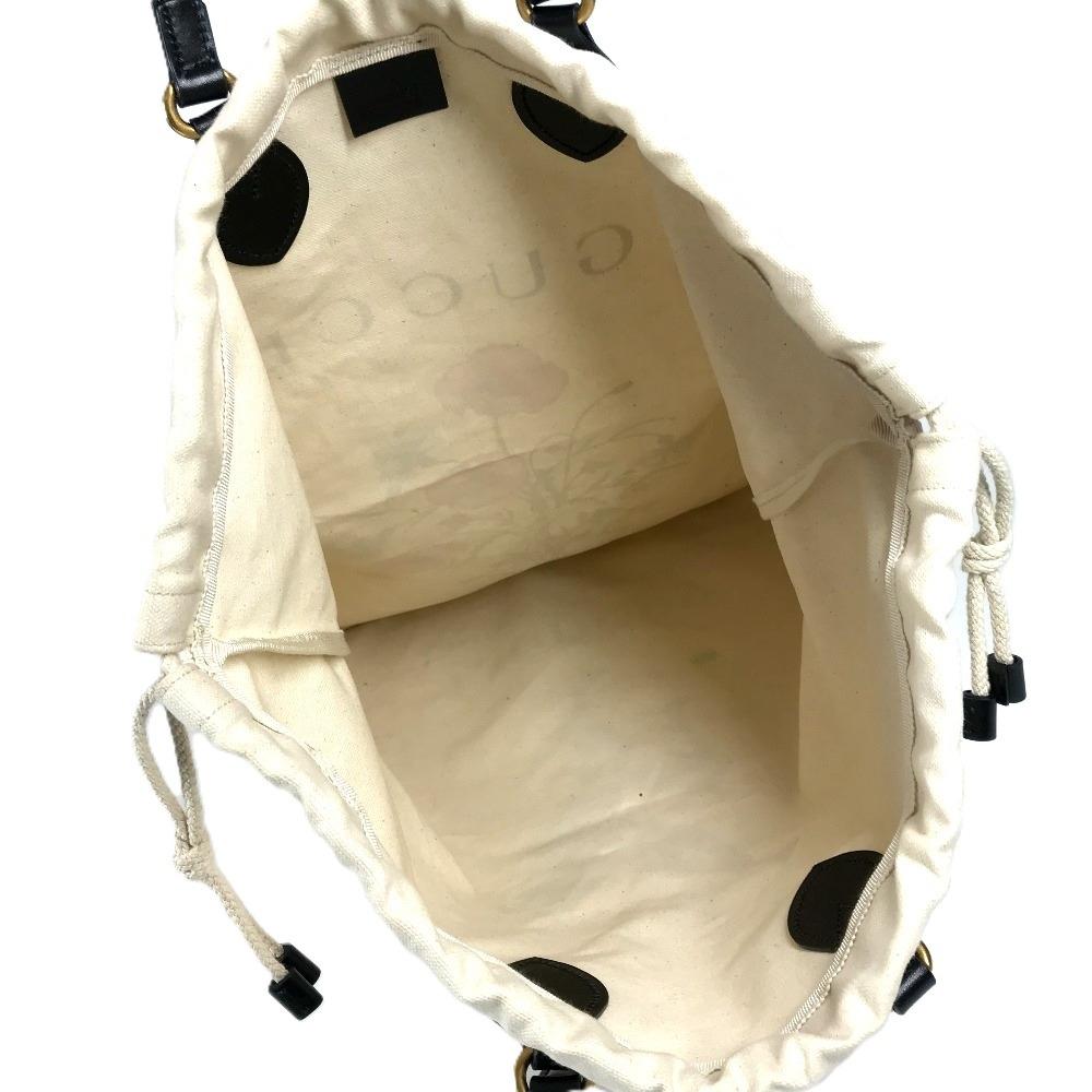 GUCCI 552403 Flower Flora Chateau Marmont Drawstring Tote Bag Shoulder Bag