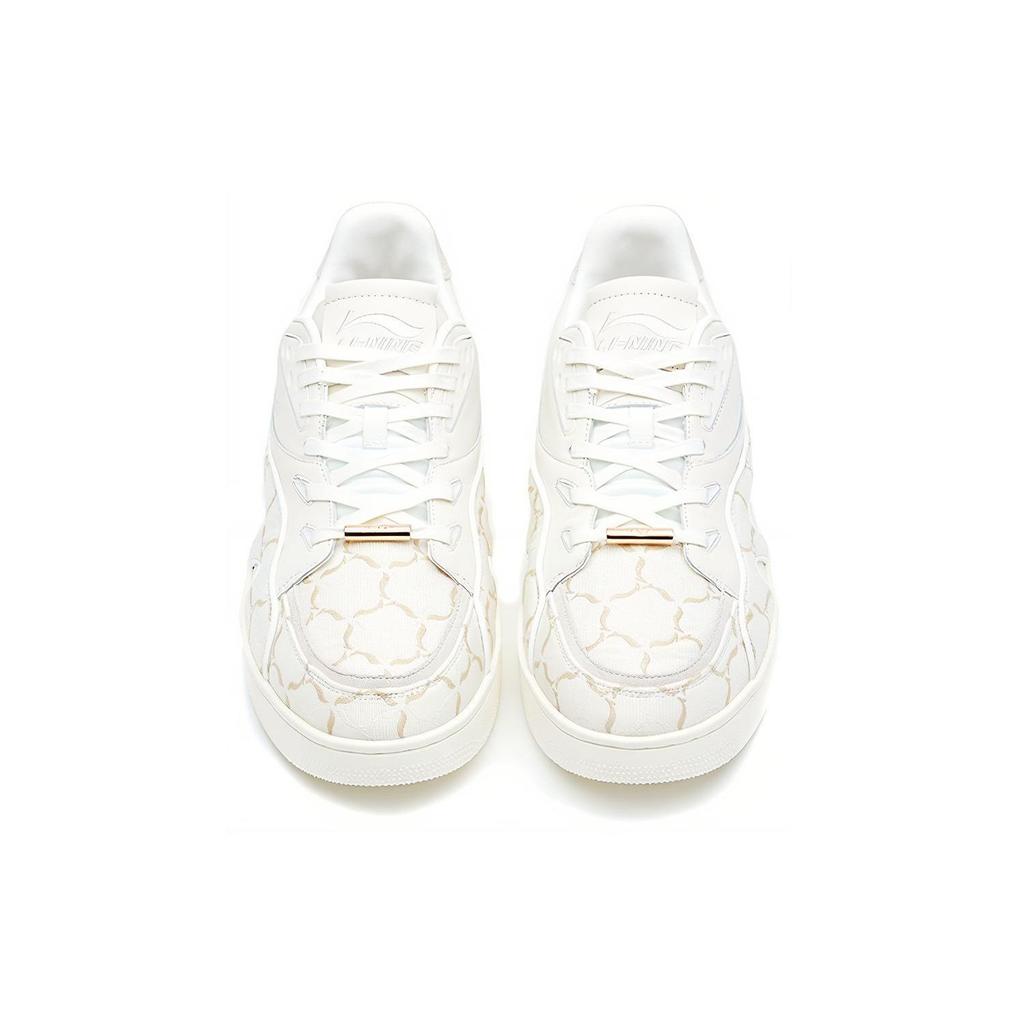Li-Ning 1990 Non-Slip Low-Top Skate Shoes Men Sneakers Off-White ALFR103-1