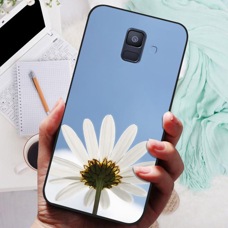 

For Samsung Galaxy A8 Plus 2018 Case Black Cover Lion Wolf Silicone Soft Back Cases For Samsung A8 2018 A530 A530F Phone Case A8 Plus 2018