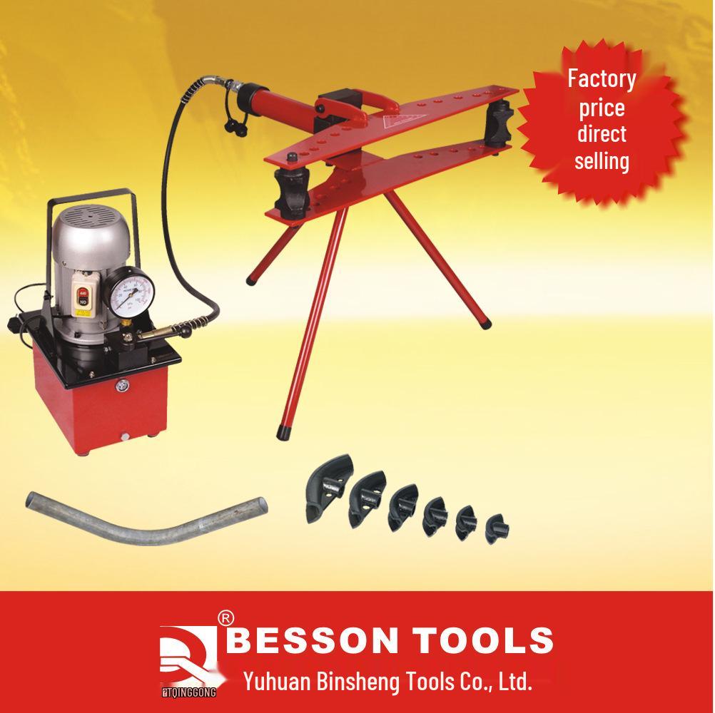 SWG Manual Hydraulic Pipe Bender for 1-4 Inch Steel, Iron, Galvanized Pipes