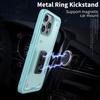Dual Layer Armor Shockproof Kickstand Phone Case For iPhone 16 Plus 15 14 13 12 Pro Max Metal Ring Stand Holder Magnetic Cover