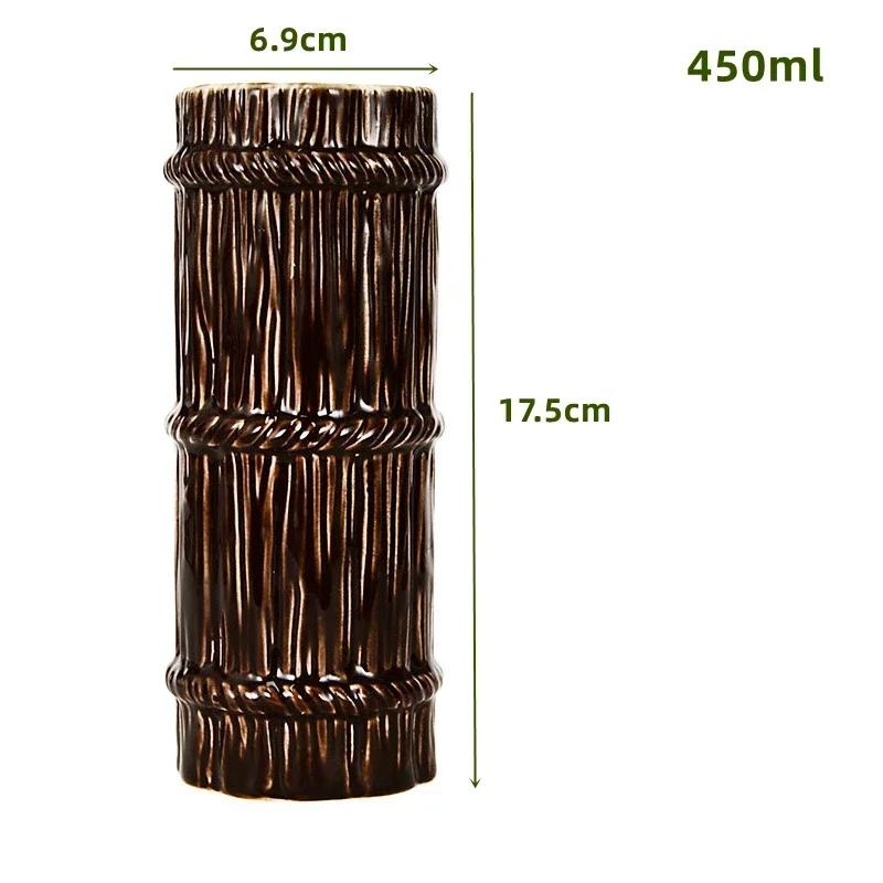 60 Types Ceramic Hawaii Tiki Mugs Creative Cocktail Glasses Beer Glass Martini Glasses Wine Glass Funny Cup Gift for Men