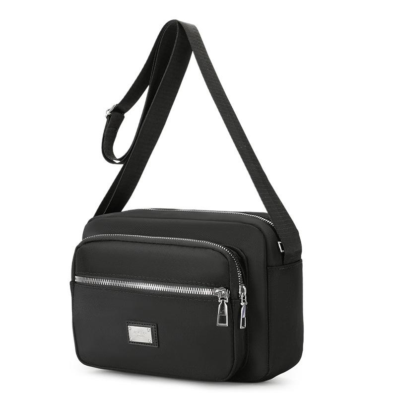 

Женская сумка из нейлоновой ткани, сумка через плечо, многослойная деловая сумка на одно плечо, холщовая сумка для мам, универсальная ткань Оксфорд