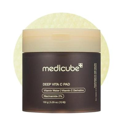 Deep Vita C Brightening Toner Pads – Dark Spot & Radiance Care (70 Pads)
