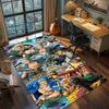 One Piece Anime Rug Carpet Large Area Rug Non Slip Washable Floor Mat Gamer Room Bedroom Home Decor -QJY