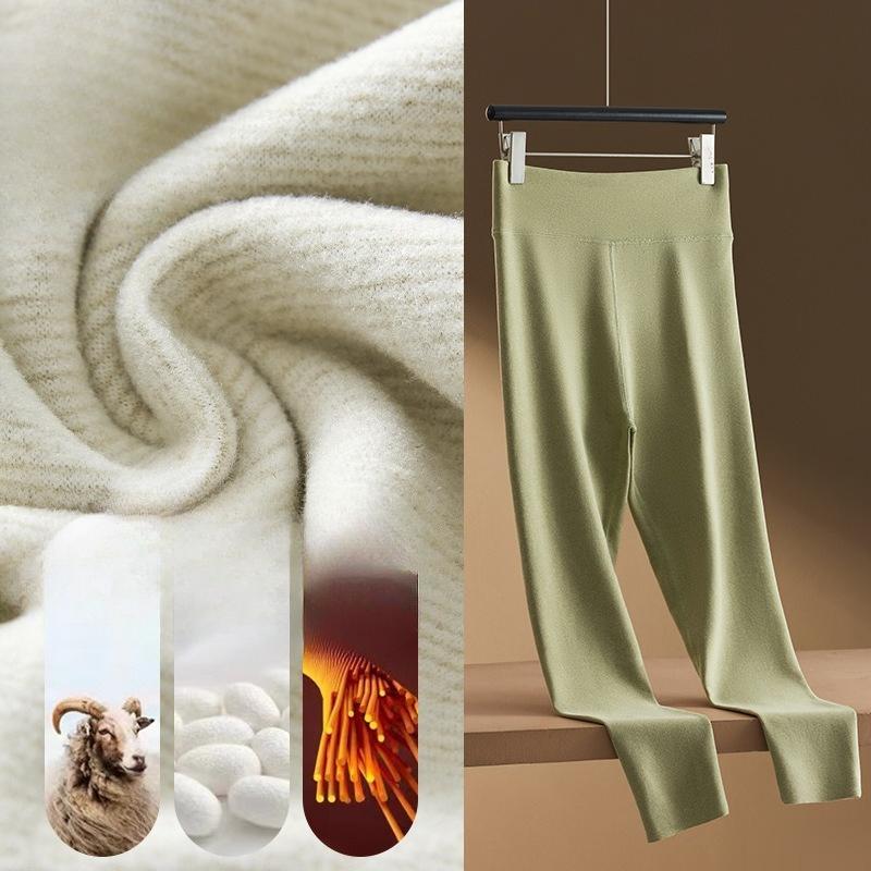 

Женские осенне-зимние термобрюки с высокой талией, бесшовные, с подогревом, верхняя одежда, базовый слой, на флисовой подкладке, утепленные, леггинсы из поларфлиса 3XL