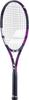 Babolat Boost Aero Pink Tennis Racquet inch strung with white Babolat Syn Guts at (4 1/8 grip) mid-range tension.