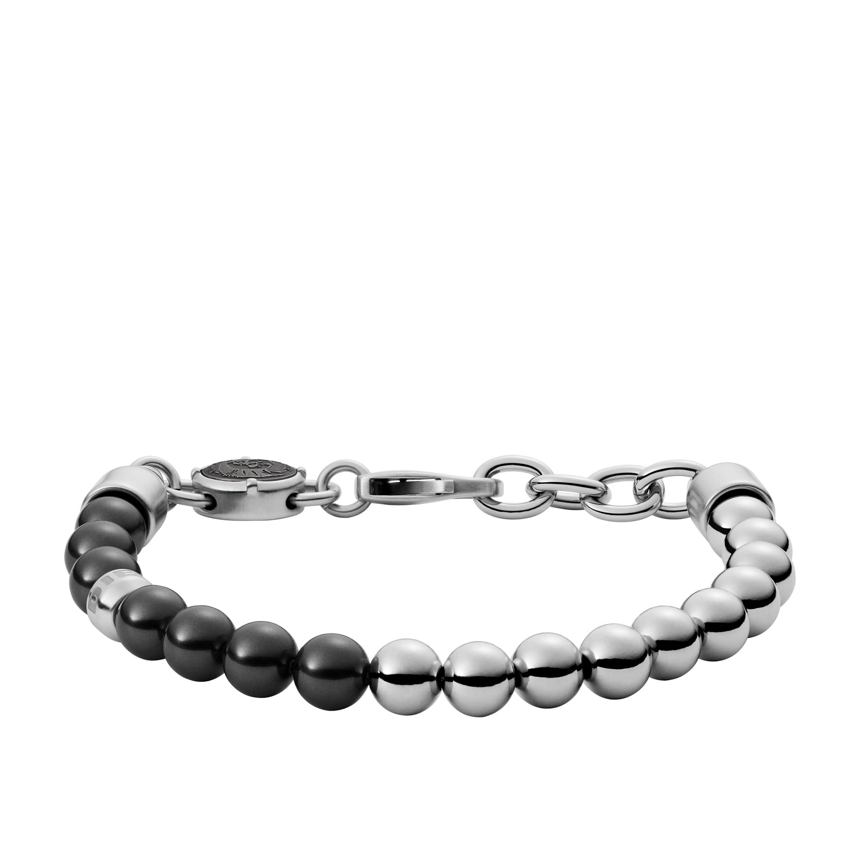 

Diesel Stainless Steel Silver Men s Bracelet, Color (Model DX1323040)
