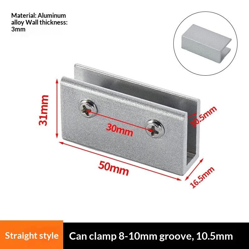1 buc Gard de Grădină Panou DIY de Îmbinare Plăci Ceramice Clip de Fixare Ranforsat Clește pentru Sticlă Combinație Clip de Fixare Pentru Cabinet Acvariu