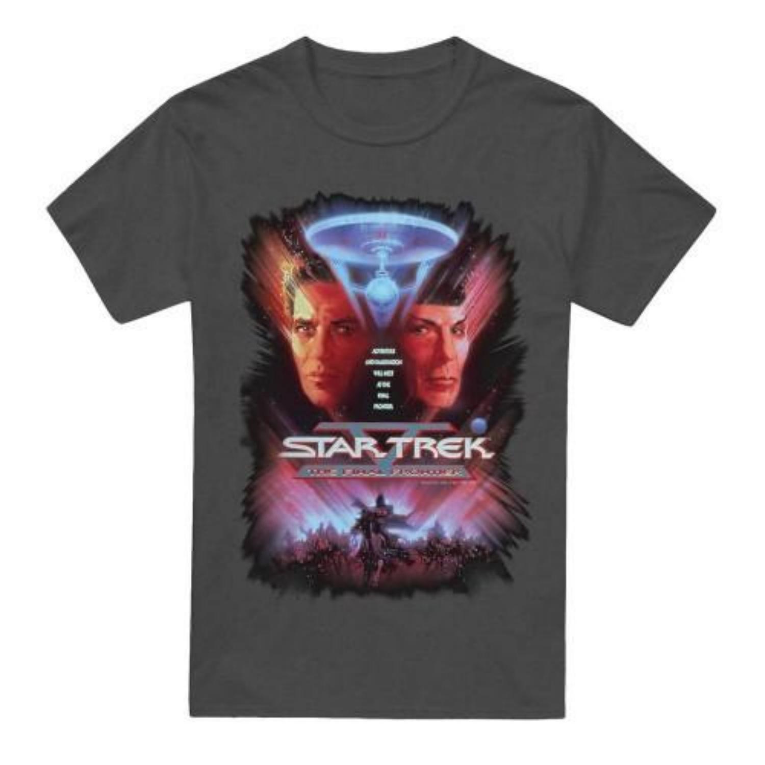STAR TREK Unisex Adult The Final Frontier T-Shirt S чёрный