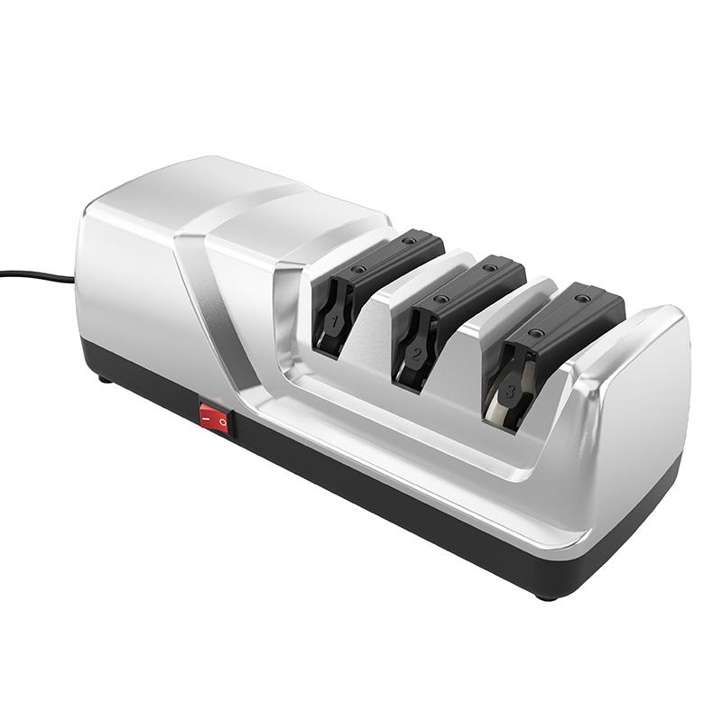 

2026 New Style Multi-functional Electric Knife Sharpener, Professional Household Scissors Kitchen Sharpening Auxiliary Tools EU PLUG