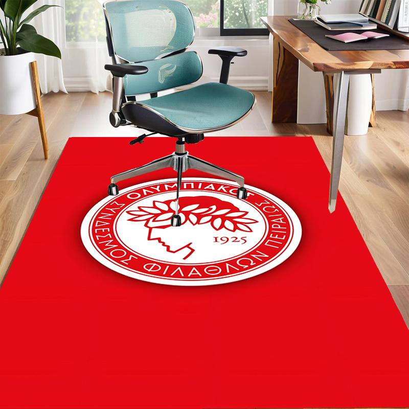 1pc Football Team Design Area Rug - Non-Slip, Soft & Cozy Floor Mat for Living Room, Bedroom, Office - Indoor/Outdoor Decorative Carpet
