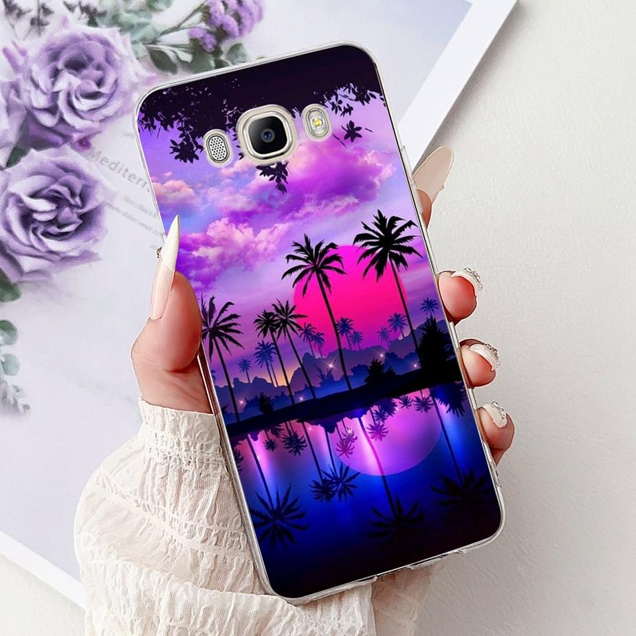 For Samsung Galaxy J5 2016 Case SM-J510F New Luxury Painted Cover Soft Silicone Phone Case For Samsung J3 J5 J7 2016 Fundas Capa