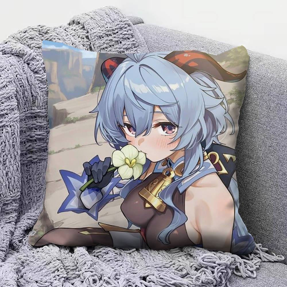Citlali Klee Nilou Columbina Genshin Impact Pillow Covers, Home Sofa Cushion Covers And Aecorative Custom