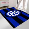 Inter Milan Logo Carpet Rug for Living Room Bedroom Home Sofa Decoration,Kids Play Nonslip Floor Mat