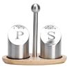 Stainless Steel Seasoning Bottle Small-Hole Lid Spice Container Easy Spice Jar Set  Countertop