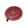 1.5M/60-inch Mini Faux Leather Tape Measure Portable Double-sided Soft Measuring Tape Retractable Flexible Height Ruler Tape Measuring Tool