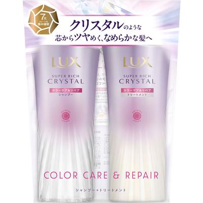 Luxe Super Rich Crystal Color Care   Repair Pup 450g+450g Unilieve Japen