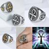 Key Life Ring Ancient Egypt Egyptian Ankh Eternal Life Cross Amulet Talisman Protect Health Jewelry Charming Accessories