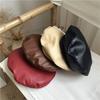 Retro Octagonal Caps Solid Color Painter Caps Elegant Beret Hat  Lady Accessories