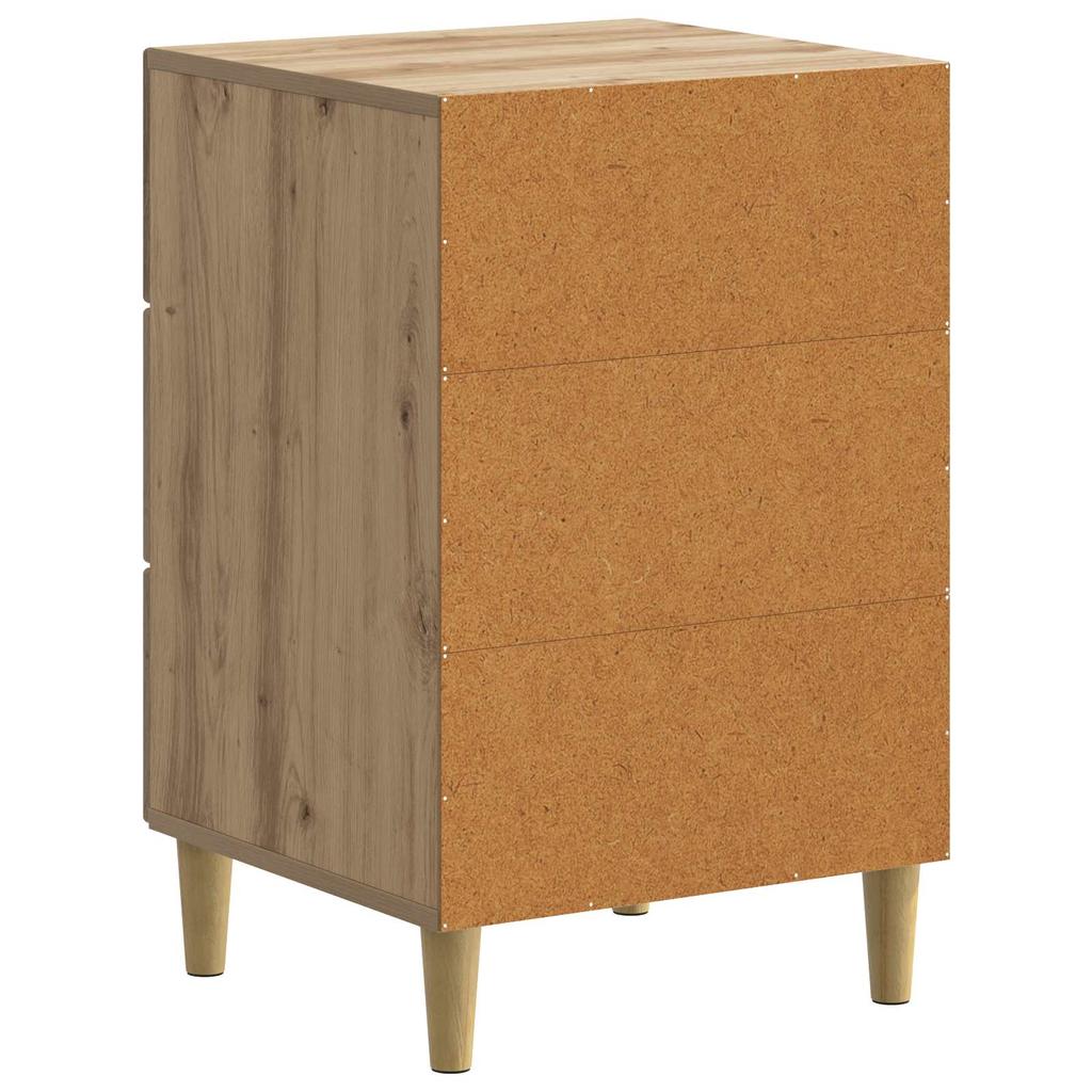 Nightstand Artisan Oak 43 x 41 x 66.5 cm Engineered Wood