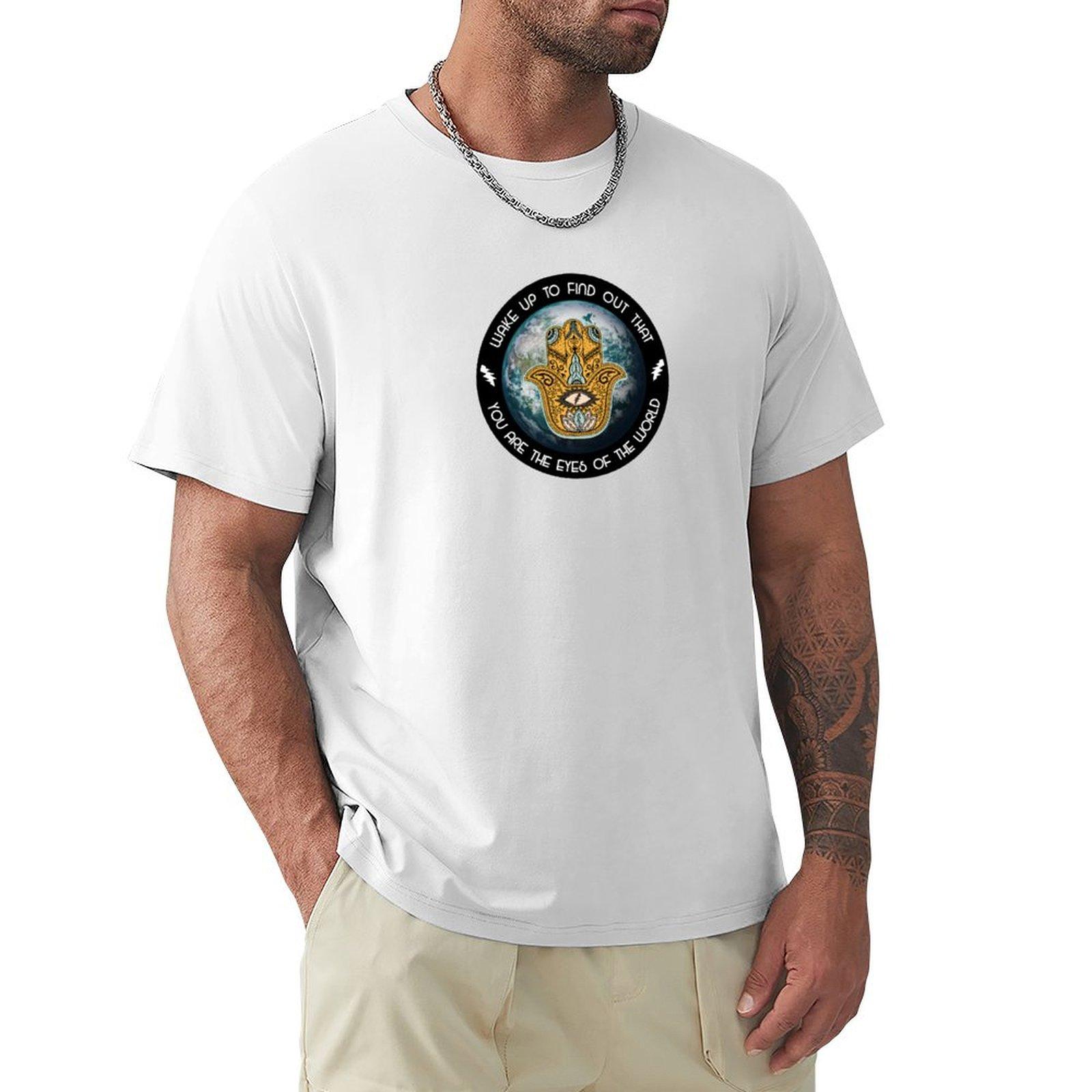 Eyes Of The World Tshirt Casual Trendy Short Sleeve Tshirt S