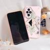 Colorful Marble Case For Honor 200 Luxury Soft Shockproof Cover Fundas For Honor200 90 Lite Shell Watercolor Oil Painting Coque