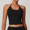 Guangzhou Zechuang Clothing Co., Ltd. Strap Hanging Neck Beauty Back Yoga Vest Strap Chest Pad Casual Tight Sports